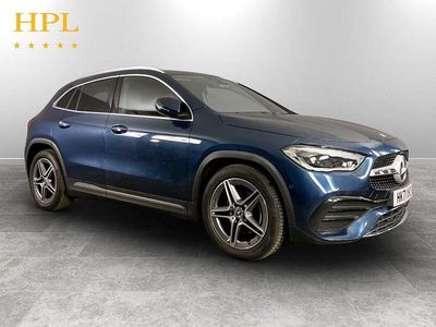 Used Mercedes GLA180 AMG line 136 HP (100 kW) 2021 Blue SUV