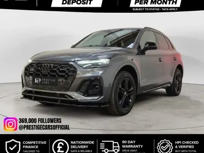 Used Audi Q5 S-Line 204 HP (150 kW) 2021 Grey SUV