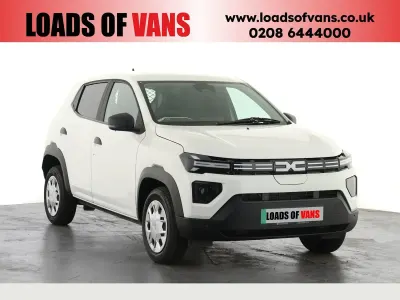 New Dacia Spring Extreme 47 kW (65 HP) 2025 White Hatchback