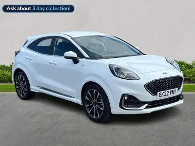 Used Ford Puma ST-Line 155 HP (114 kW) 2022 White SUV