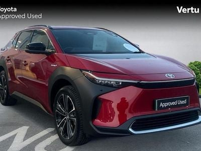 Red Used 2024 Toyota bZ4X SUV | £25,631 (Fair price)