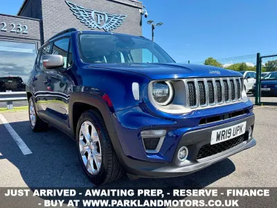 Used Jeep Renegade Limited 120 HP (88 kW) 2019 Blue SUV