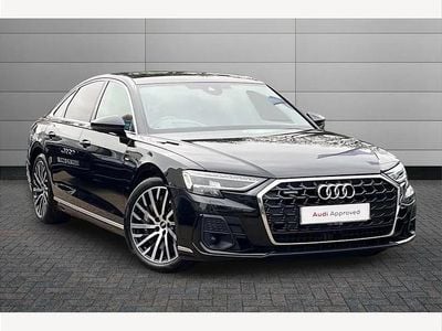 Used Audi A8 S-Line 462 HP (339 kW) 2022 Black Sedan
