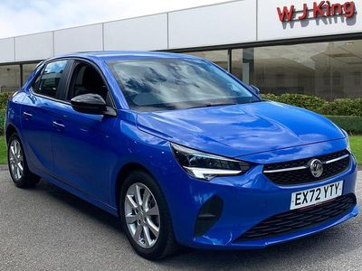 Used Vauxhall Corsa Design Edition 100 HP (73 kW) 2022 Blue Hatchback