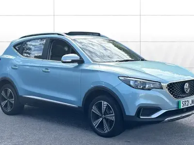 Used MG ZS Exclusive 105 kW (143 HP) 2021 Blue SUV