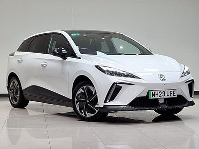 White Used 2023 MG MG4 EV Trophy Hatchback | £16,498 (Fair price)