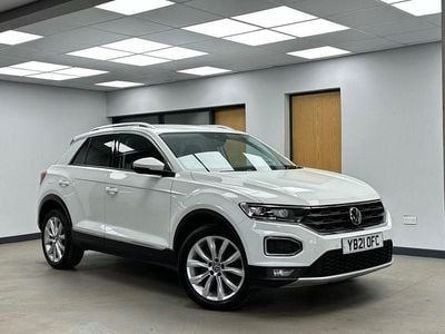 Used VW T-Roc SEL 150 HP (110 kW) 2021 White SUV