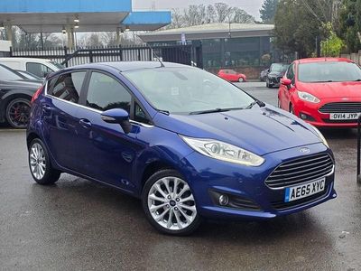 Blue Used 2015 Ford Fiesta Titanium X Hatchback | £7,495 (Fair price)