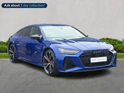 Used Audi RS7 Design 591 HP (434 kW) 2022 Blue Hatchback