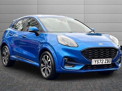 Used Ford Puma ST-Line 125 HP (91 kW) 2022 Blue Hatchback