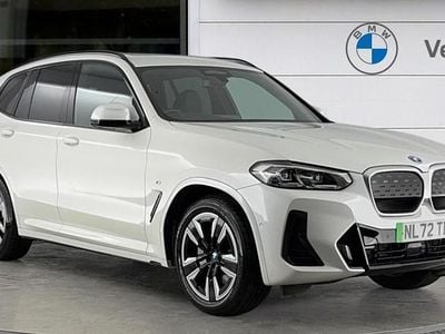White Used 2022 BMW iX3 M Sport SUV | £30,541 (Good price)