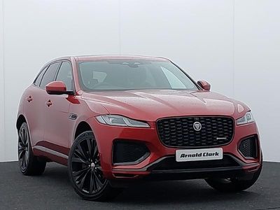 Red Used 2021 Jaguar F-Pace R-Dynamic SUV | £32,998 (A bit pricey)