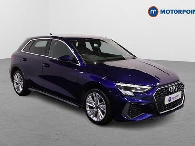 Blue Used 2022 Audi A3 e-tron S-Line Hatchback | £18,499 (Fair price)