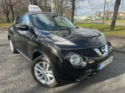 Used Nissan Juke Acenta Premium 117 HP (86 kW) 2015 Black SUV