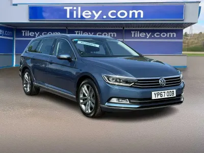 Used VW Passat GT 150 HP (110 kW) 2017 Blue Estate