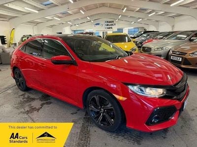 Used Honda Civic EX 129 HP (94 kW) 2017 Red Hatchback