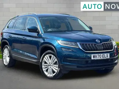 Used Skoda Kodiaq SE L 150 HP (110 kW) 2020 Blue SUV