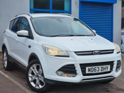 Used Ford Kuga Titanium 140 HP (102 kW) 2014 White SUV