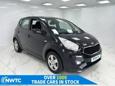 Used Kia Venga 90 HP (66 kW) 2015 Black Hatchback