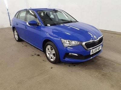 Used Skoda Scala SE 115 HP (84 kW) 2019 Blue Hatchback