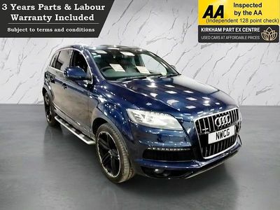 Used Audi Q7 S-line plus 204 HP (150 kW) 2012 Blue SUV