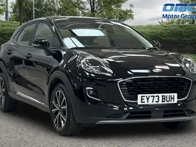 Used Ford Puma Titanium 125 HP (91 kW) 2023 Black SUV