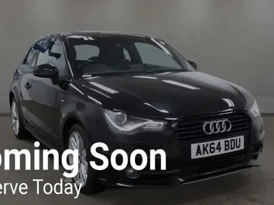 Used Audi A1 S-Line 120 HP (88 kW) 2015 Black Hatchback