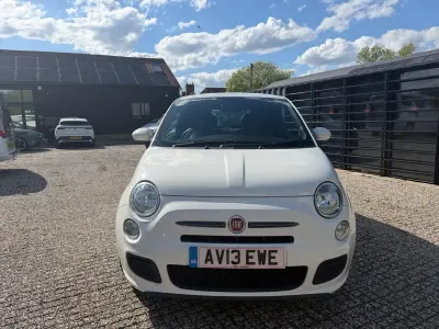 Used Fiat 500 S 69 HP (50 kW) 2013 White Hatchback