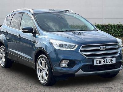 Second-hand Ford Kuga Titanium 120 CP (88 kW) 2019 Albastru SUV
