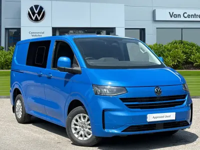 New VW T7 Pro 170 HP (125 kW) 2026 Blue Van