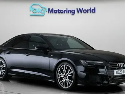 Used Audi A6 Black Edition 286 HP (210 kW) 2020 Black Sedan