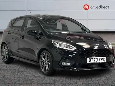 Used Ford Fiesta ST-Line 100 HP (73 kW) 2020 Black Hatchback