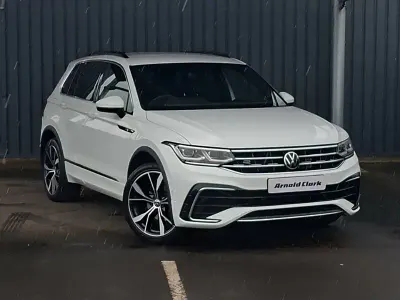 Used VW Tiguan R-line 150 HP (110 kW) 2022 White SUV