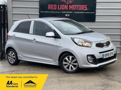 Used Kia Picanto 68 HP (50 kW) 2015 Silver Hatchback