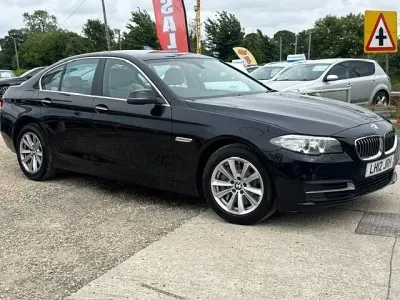 Used BMW 525 2016 Black Sedan