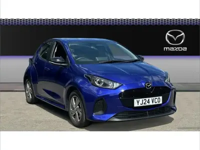Used Mazda 2 Exclusive-Line 113 HP (83 kW) 2024 Blue Hatchback