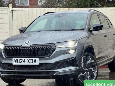 Grey Used 2024 Skoda Karoq SportLine SUV | £23,995 (A bit pricey)