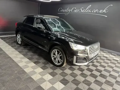 Used Audi Q2 S-Line 150 HP (110 kW) 2018 Black SUV
