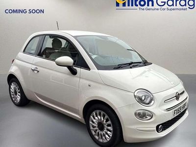 Used Fiat 500 Lounge 69 HP (50 kW) 2019 White Hatchback