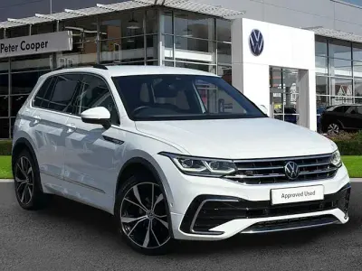 Used VW Tiguan R-line 150 HP (110 kW) 2023 White SUV