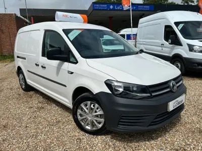Begagnad VW Caddy Startline 102 HK (75 kW) 2016 Vit Minibuss