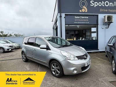 Used Nissan Note N-TEC 110 HP (80 kW) 2011 Silver Hatchback