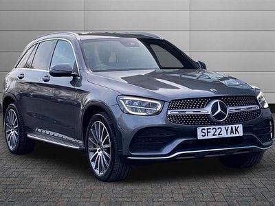 Used Mercedes GLC220 AMG Line Premium 194 HP (142 kW) 2022 Selenite grey Estate