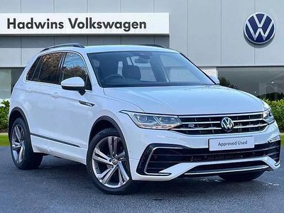 Used VW Tiguan R-line Edition 150 HP (110 kW) 2024 White SUV
