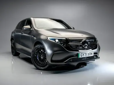 Used Mercedes EQC400 AMG Line Premium Plus 300 kW (408 HP) 2021 Grey SUV