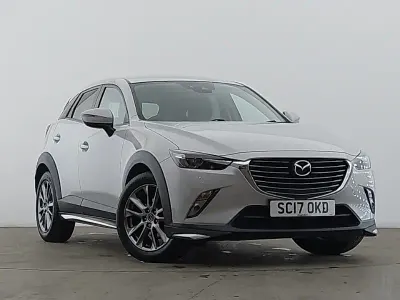 Begagnad Mazda CX-3 Inclusive 120 HK (88 kW) 2017 Silver SUV