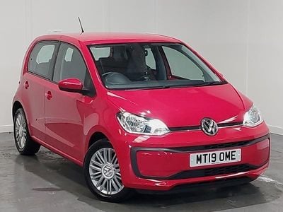 Used VW up! move up! 60 HP (44 kW) 2019 Red Hatchback