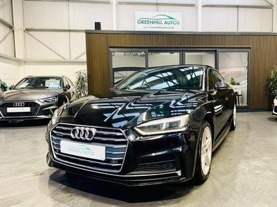 Used Audi A5 Sportback S-Line 190 HP (139 kW) 2018 Black Hatchback