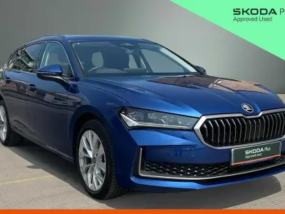 Used Skoda Superb SE L 150 HP (110 kW) 2025 Blue Estate