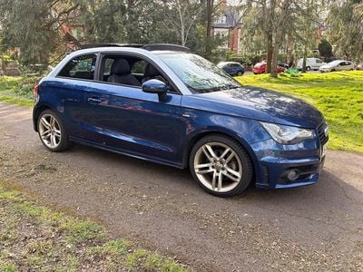 Used Audi A1 S-Line 2011 Blue Hatchback